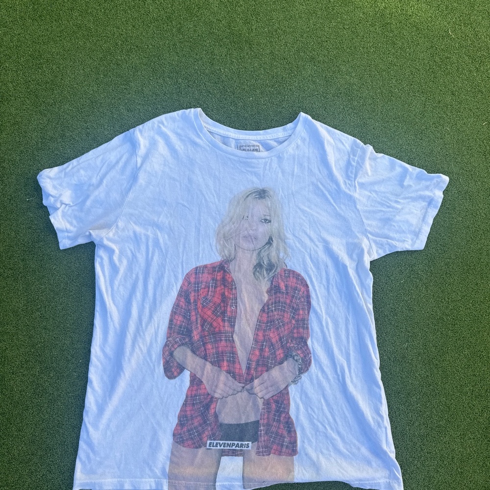 Kate Moss graphic Tee